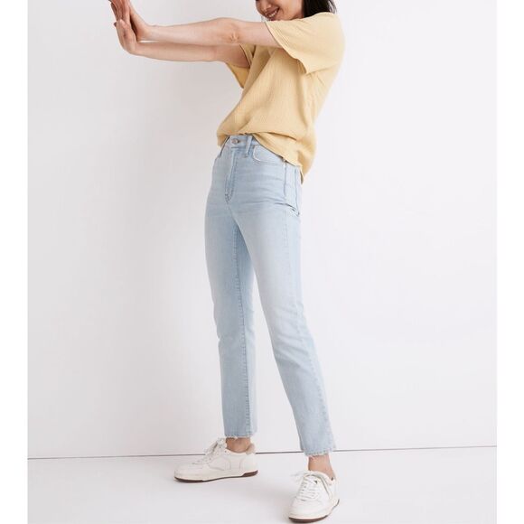 Madewell Slim Demi-Boot Jeans in Bellmeade Wash size 24 - Picture 2 of 15